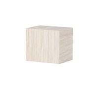 Table d'Appoint Effet Travertin "York" 35cm Beige