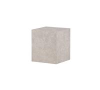 Table d'Appoint Imitation Marbre "York" 45cm Beige