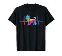Yorkie Dog Yorkie Things Heartbeat Yorkie Stuff Funny Yorkshire T-Shirt