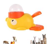 Yorkie Feeding Duck Feeder, Slow Wiggling Treat Dispensing Reduces Bloating and Anti Gulping, Interactive Relieve Boredom Dog Feeder, Dispensing Healthy Eating for Small & Medium