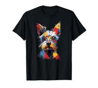 Yorkshire Lover Colorful Art Dog pour Hommes et Femmes T-Shirt