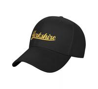 Yorkshire Pride Mango Cursive Design sur Fond Bleu Cobalt Casquette de Baseball Wild Ball Chapeau Vintage Gentleman Chapeau Chapeaux Femme Hommes
