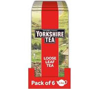 Taylors of Harrogate Thé Yorkshire Thé en Feuilles en Vrac 250 g - Pack de 6