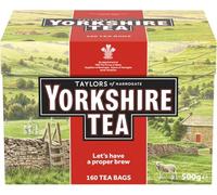 Yorkshire Tea - Thé Noir Anglais, Fort et Rafraîchissant - Approvisionnement Responsable - 160 Sachets