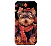 Yorkshire Terrier Automne Chien Feuilles d'automne Thanksgiving Coque pour iPhone SE (2020) / 7/8