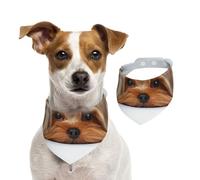 Yorkshire Terrier,Bandanas pour Chien, écharpe en Coton, Bavoirs réglables pour Animaux de Compagnie,S