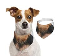 Yorkshire Terrier,Bandanas pour Chien, écharpe en Coton, Bavoirs réglables pour Animaux de Compagnie,S