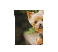 Yorkshire Terrier Bokeh Chiens Mignons Mur Yorkie, Sac de Rangement pour Femmes, Portefeuille supérieur à Presser, Petit Porte-Monnaie, Pochette de Changement
