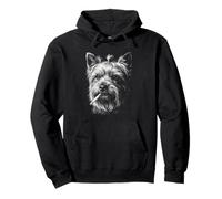 Yorkshire Terrier Cigarette Vintage Yorkshire Blague Meme Sweat à Capuche