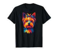 Yorkshire-Terrier-Dog Pop-Art Race de Chien Chiens T-Shirt