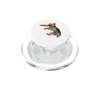 Yorkshire Terrier Fetch Frisbee Attraper Les Amoureux des Chiens PopSockets PopGrip pour MagSafe