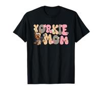 Yorkshire Terrier Groovy, la Meilleure Maman Yorkie du Monde T-Shirt