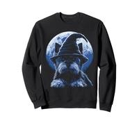 Yorkshire Terrier Halloween Magicien Yorkshire Chien Witchy Spooky Sweatshirt