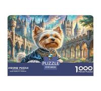 Yorkshire Terrier Puzzle 1000 Pièces Educa Jouet en Bois Cadeau Unique Décoration Intérieure Jeu Éducatif Challenge Toy Adultes & Enfants des 14 Ans 38x26cm/1000pcs