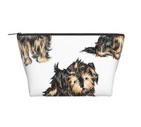 Yorkshire Terrier, Trousse de Toilette Trousse de Maquillage Sac à cosmétiques Trousse de Toilette de Voyage Portable