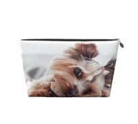 Yorkshire Terrier, Trousse de Toilette Trousse de Maquillage Sac à cosmétiques Trousse de Toilette de Voyage Portable