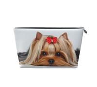 Yorkshire Terrier, Trousse de Toilette Trousse de Maquillage Sac à cosmétiques Trousse de Toilette de Voyage Portable