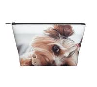 Yorkshire Terrier, Trousse de Toilette Trousse de Maquillage Sac à cosmétiques Trousse de Toilette de Voyage Portable