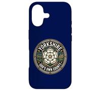Yorkshire Yorkshireman Lass Man England UK Born Bred Coque pour iPhone 17