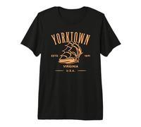 Yorktown Virginia Old Tall Voilier Design T-Shirt Haut de Gamme