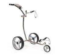 Yorrx® Slim Lion 4S Pro Chariot de golf en acier inoxydable - Chariot de golf compact et peu encombrant avec système de serrage rapide, stabilité optimale et équipement complet complet TopTip