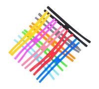 YOSADIER 10 Pièces Bandes de Reliure en Silicone H 9 Pouces, Élastiques | Livres et Dossiers, Usage Scolaire ou Rangement, Surface Lisse Souple, Ouverture Sécurisée