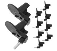 YOSADIER 10 pièces Bloc Amortisseur pour Tronçonneuse Accessoire Chaîne Robuste et Stabilisateur Anti-Vibration Compatible Maintien Compact de Chaîne pour Usage Confortable et Fiable