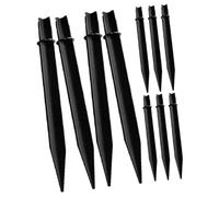 YOSADIER 10 pièces Piquets de Remplacement pour Lumières Solaires de Jardin Accessoires de Piquet de Terre Fixation Résistante Au Vent pour Éclairage Extérieur