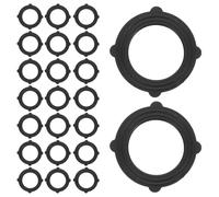 YOSADIER 100 pièces Rondelles Caoutchouc O-ring Étanchéité Tuyau Arrosage Joint Robinet Antifuie pour Jardin Plomberie Pneumatique