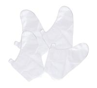 YOSADIER 1ensemble Couvre Jetables Transparents Pour Soins Des Chaussettes Hydratantes Pour Pédicure Avec Fixations Aléatoires Pour Spa