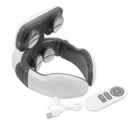 YOSADIER 1ensemble Masseur Cervical Professionnel Avec Fonction Chauffante Appareil De Massage Ergonomique Pour Soulagement Des Douleurs Au Cou Et Aux Épaules Pour Détente