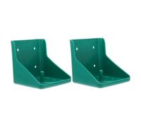 YOSADIER 2 pièces Boîte à Sel pour Bétail et Moutons Support Solide PP Facile à Monter pour Alimentation Au Sel des Chevaux et Ovins