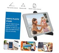 YOSADIER 2 pièces Support Téléphone Portable Support Tablette Plastique Triangulaire Simple et Compact Protection Antidérapante pour Bureau et Voyage