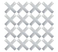 YOSADIER 20 Pièces Bandes D’électrodes en Cuivre Électroplaqué Feuilles de Bandes Scientifiques de Laboratoire pour Expériences de Piles à Eau Salée, Kit Pédagogique Stem pour Cours de