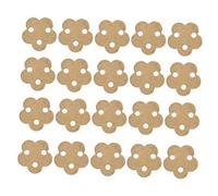 YOSADIER 20pièces Moxa Cakes à Trois Troux Pour Moxibustion Conçus Forme De Fleur Sans Fumée Pour Relaxation