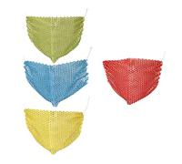 YOSADIER 4 Pièces Masque Strass Masques de Fête Festifs Réseau pour Événements Décorations Cosplay