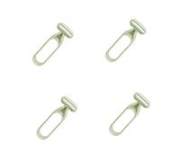 YOSADIER 4 Pièces Tondeuse à Poils de Corps Épilateur Aisselles Inoxydable Outil de Rasage et Portable pour Voyage Couleur Vert Matcha