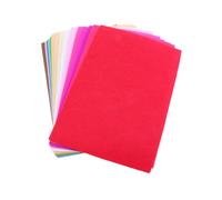 YOSADIER 40 pièces Lot Feutrine Colorée Tissu Non Tissé Artisanal DIY pour Décoration Kit Multi-couleurs pour Travaux d'Aiguille et Bricolage Créatif