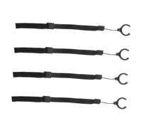 YOSADIER 4pièces Sangle Pour Cordon Anti-perte Dragonne Faite Main Pour Canne De Marche Porte-canne Lanière Anti-perte Pour Différents Types De