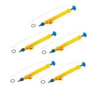 YOSADIER 5 pièces Lot Buses Pulvérisatrices pour Bouteilles Eau Arrosoir Portable à Pression pour Jardinage Compatible Bouteilles Plastiques Pratique pour Arroser Fleurs et Nettoyage