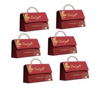 YOSADIER 6 Pièces Boîte Coffret de Stockage pour Décorations de Élégant pour Anniversaires Événements Spéciaux