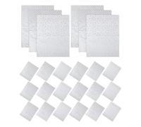 YOSADIER 60 Feuilles Papier Décoratif Argenté Rayures et Étoiles à Motifs Pois Papier de Copie Texture Fine, Pliage Facile et Décorations de Noël pour Créations de Cartes