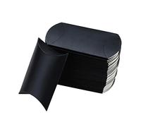 YOSADIER 60 Pièces Papier Kraft pour Anniversaires Noël Noir Conteneur Décoratif pour Vos Douceurs