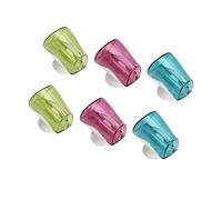 YOSADIER 6pièces pour Brosse à Dents avec Ventouse Étui Antipoussière pour Salle De Bain Couleur Aléatoire