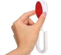 YOSADIER Attache pour Télécommande avec Câble de Sécurité Rétractable en Plastique Léger Support Mural Auto-Adhésif sans Perçage Maison Bureau École pour Éviter la Perte