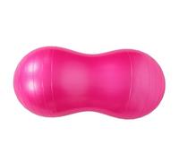 YOSADIER Ballon Cacahuète de Gym en PVC Solide 55X30 CM Pompe, pour Rééducation Postnatale et Exercices Polyvalents Rose Pâle