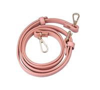 YOSADIER Bandoulière De Sac Réglable PU pour Sac à Main Sangle De Remplacement Porte-Document Rose Boucle Dorée