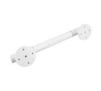 YOSADIER Barre de Salle de Bain en Plastique Blanc pour Sécurité et Support Renforcé des Personnes Âgées, Installation Facile pour Toilettes et Domicile
