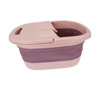 YOSADIER Bassine De Bain De Pliable Avec Massage Bac à Pied Massant Pour Maison Seau Robuste Avec Granules Pour Soulager La Fatigue Et Améliorer La Circulation Sanguine Bain De Relaxant Pla