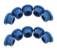 YOSADIER Bouchon de Vidange en Pvc Bleu pour Bac à Shampoing, Lot de 10 Pièces, Joint D'étanchéité Empêchant le Débordement D'eau, pour Laver les Cheveux en Position Allongée